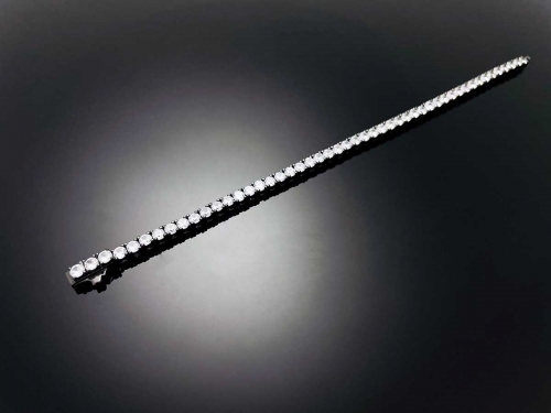Sterling Silver Tennis Chain 4prong 3mm with New Clasp