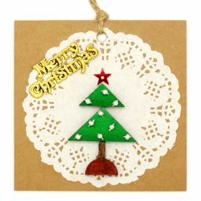 크리스마스 미니엽서-트리