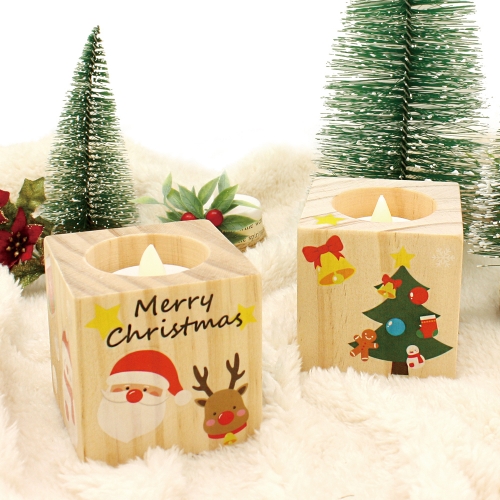 크리스마스 원목 무드등 만들기