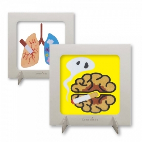 데코샌드디로 금연액자 2종