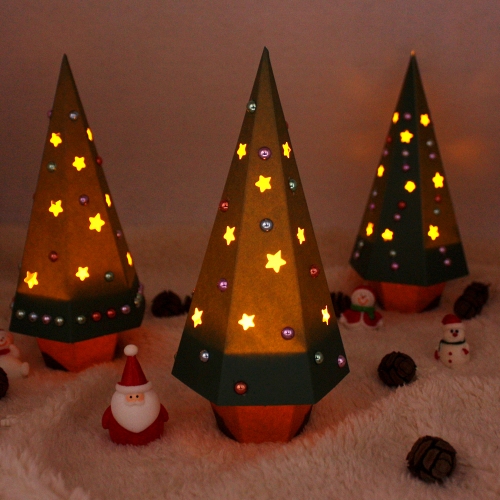 뜯어만들기! 반짝반짝 트리 무드등 만들기