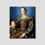 no.92 아뇰로 브론치노 │ 톨레도의 엘레오노라와 그녀의 아들 조반니의 초상