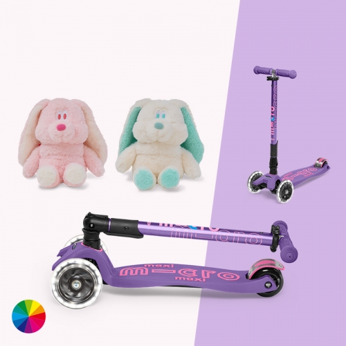 맥시T 폴더블 디럭스 LED+토곰 스쿠터 인형 세트