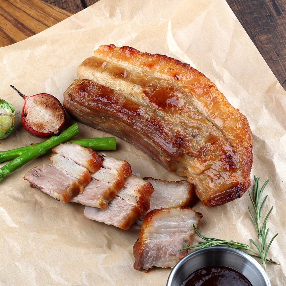 [글램쿡] 로스팅 삼겹살 보쌈 통 바베큐 390g