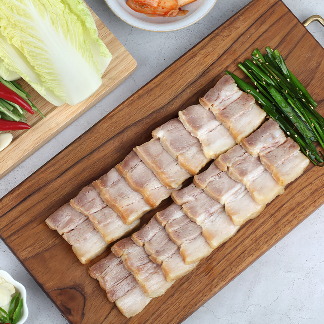 [글램쿡] 로스팅 삼겹살 보쌈 슬라이스 300g