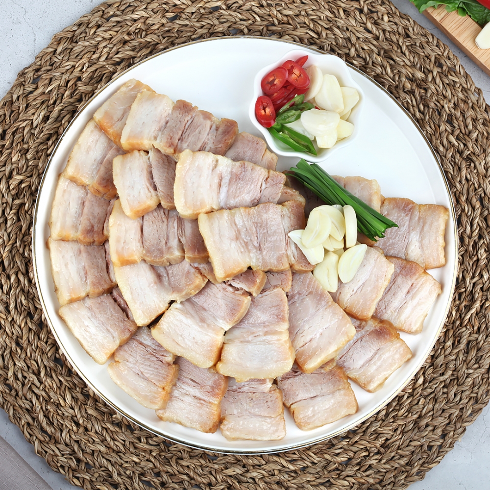 [글램쿡] 로스팅 삼겹살 보쌈 슬라이스 300g