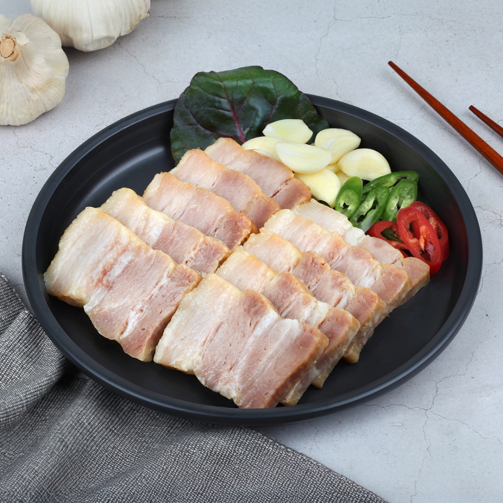 [글램쿡] 로스팅 삼겹살 보쌈 슬라이스 300g