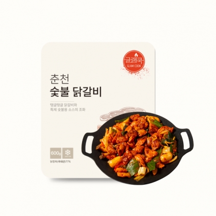 [허리케인바베큐] 춘천 숯불닭갈비 600g