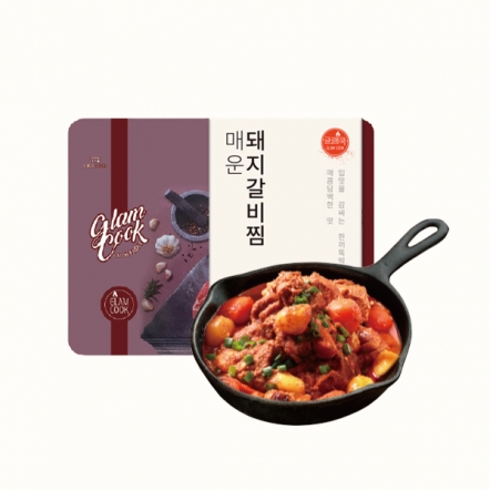 [허리케인바베큐] 매운 돼지갈비찜 1kg