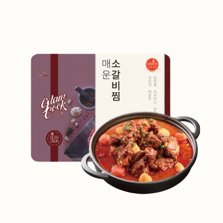 [허리케인바베큐] 매운 소갈비찜 1kg