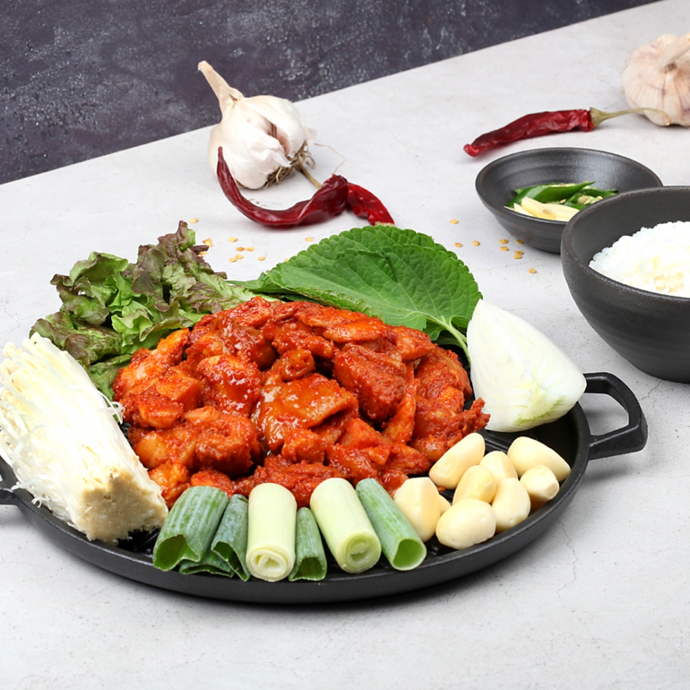 [글램쿡] 정말 맛있는 춘천 철판닭갈비 300g