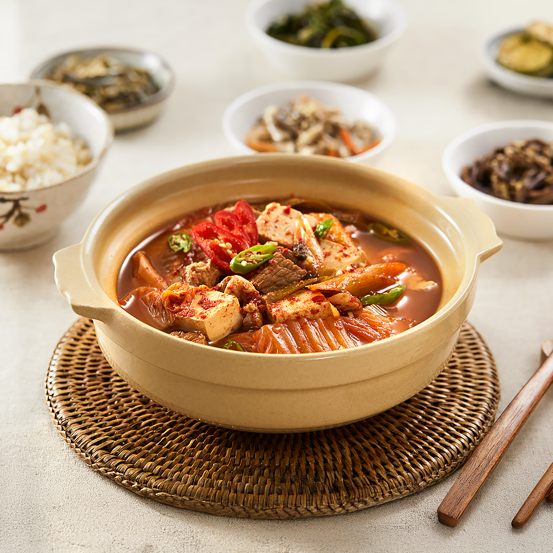 캠핑음식 캠핑요리 어디든 빠질수 없는 김치찌개 710g