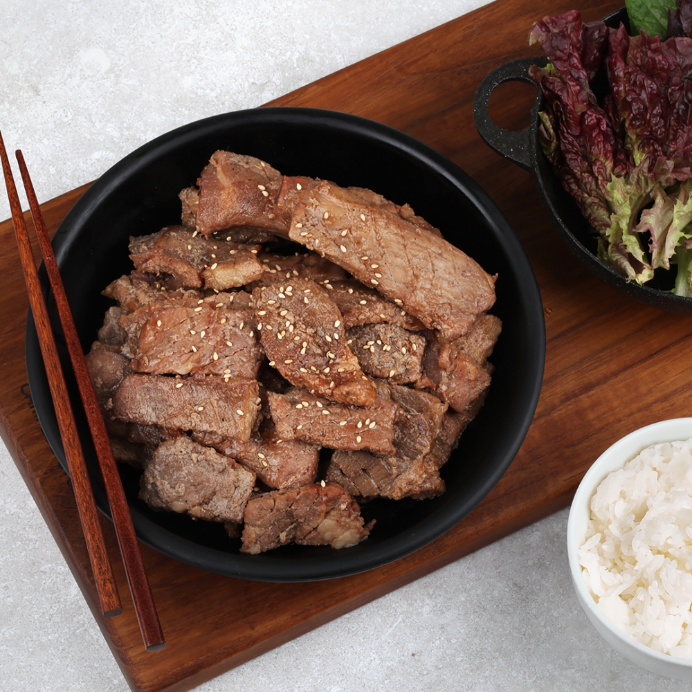 [글램쿡] 천연과일숙성 수입산 과일양념 돼지갈비 4kg-10대