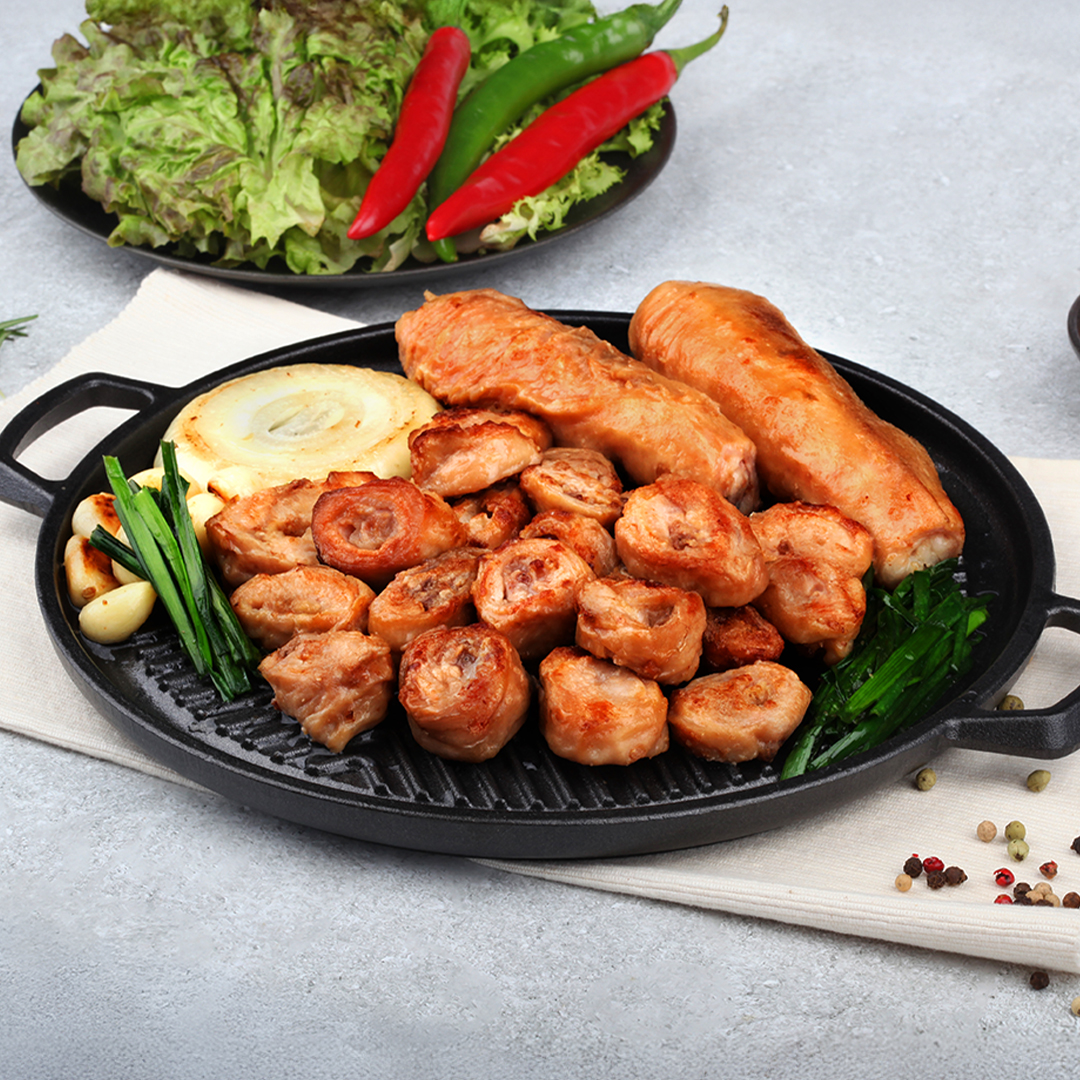 [글램쿡] 특허공법 육즙가득 스팀 초벌 돼지막창 300g