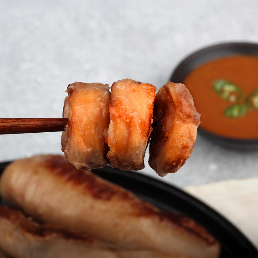 [글램쿡] 특허공법 육즙가득 스팀 초벌 돼지막창 300g