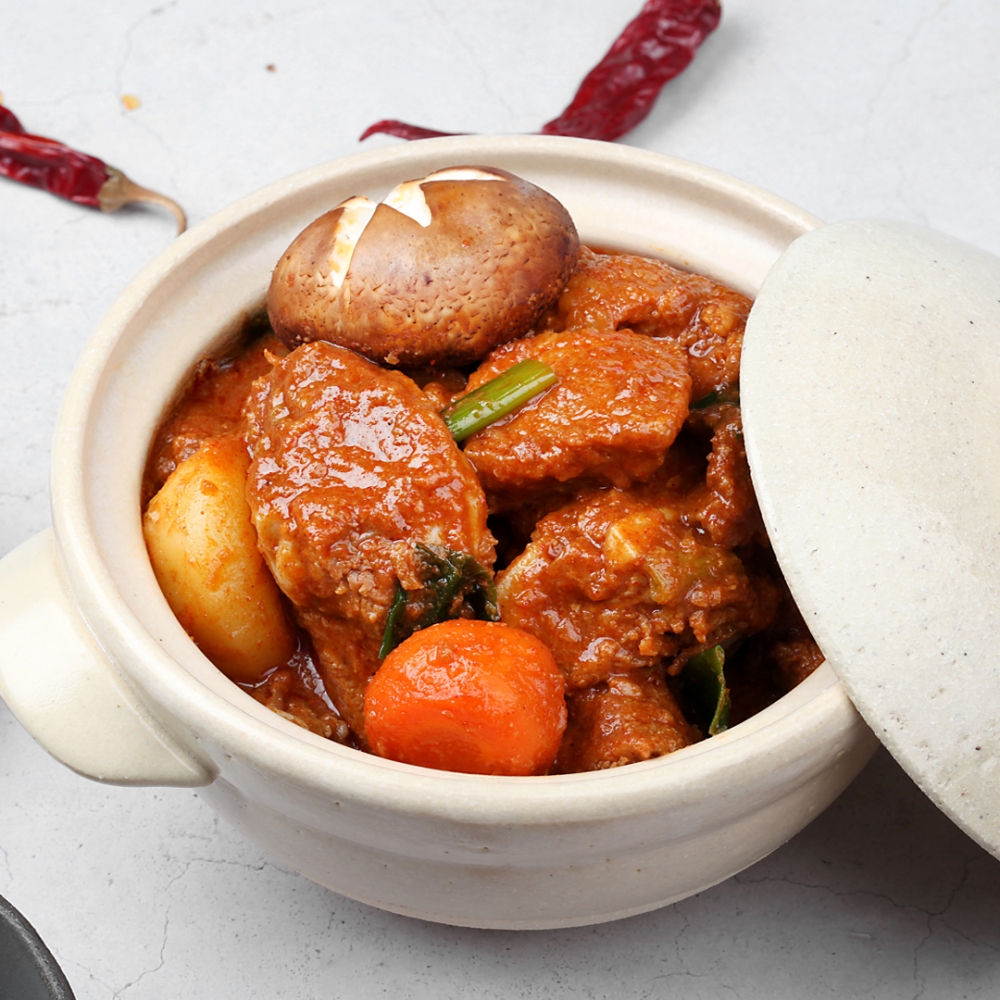 [글램쿡] 입안을 감싸는 매콤담백한 맛 한돈 뚝딱 매운 돼지갈비찜 1kg