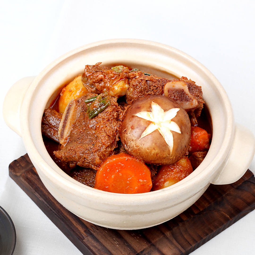 [글램쿡] 수제양념 한끼뚝딱 매운소갈비찜 1kg