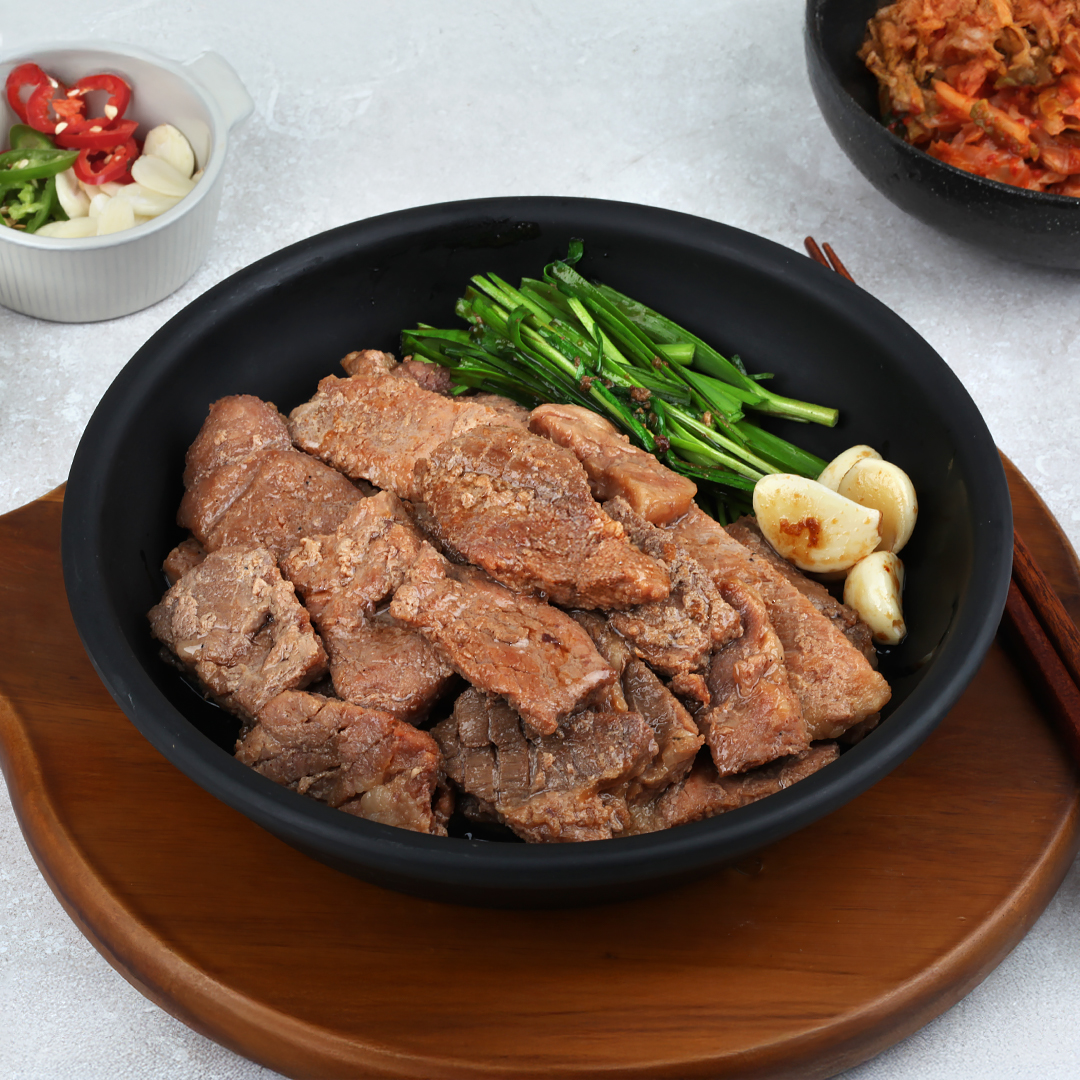 [글램쿡] 천연과일숙성 수입산 과일양념 돼지갈비 1.8kg-4대