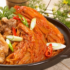 덩어리고기와 함께 끓이는 찜용김치 1.2kg