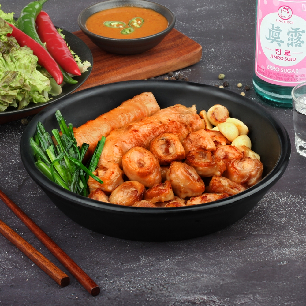 [글램쿡] 특허공법 부드럽고 맛있는 스팀 초벌 돼지막창 1kg