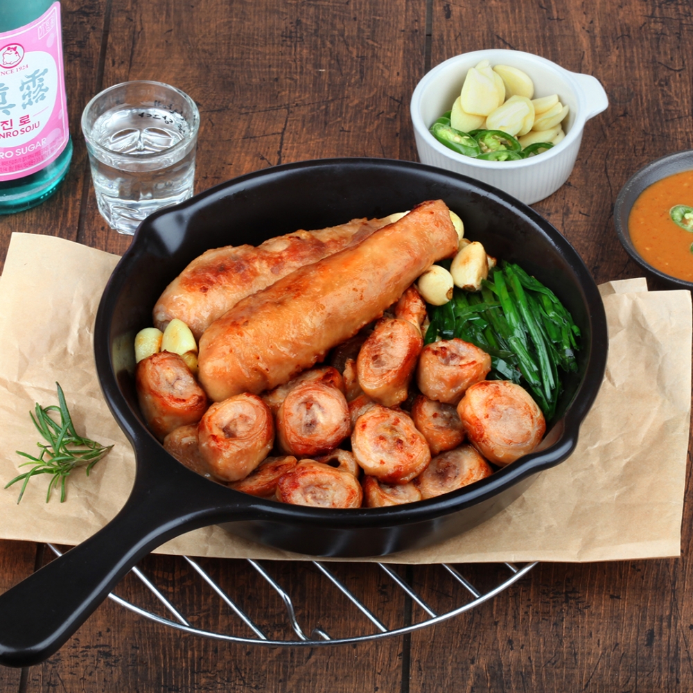 [글램쿡] 특허공법 부드럽고 맛있는 스팀 초벌 돼지막창 1kg