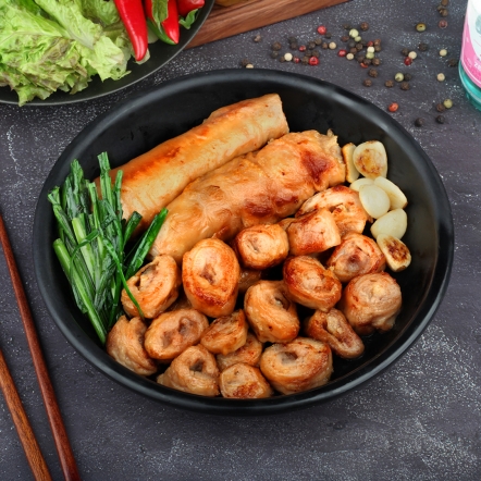 [글램쿡] 특허공법 부드럽고 맛있는 스팀 초벌 돼지막창 1kg