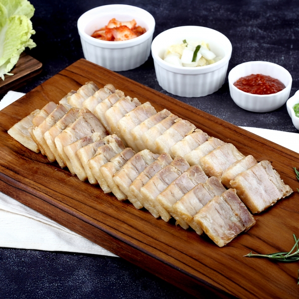 [글램쿡] 돼지고기 로스팅 삼겹살 보쌈 슬라이스 1kg