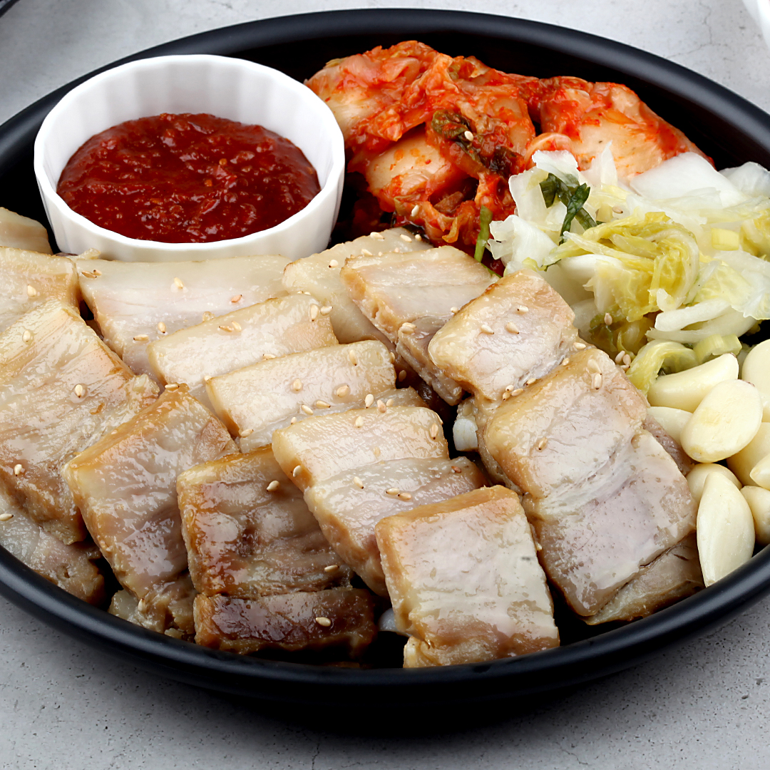 [글램쿡] 돼지고기 로스팅 삼겹살 보쌈 슬라이스 1kg