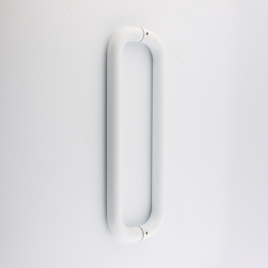 유진 GS184 화이트 340mm 강화도어 손잡이