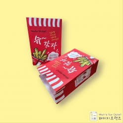 슈감자 레드 양념감자 봉투