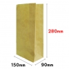 내유코팅 크라프트 각대 종이 봉투 중 2,000장 꽈배기 튀김 고로케 봉투