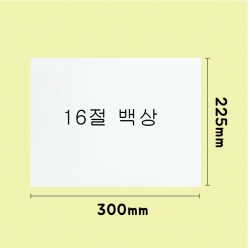 노루지 백상 유산지 쟁반종이 깔지 포장지 16절(225&times;300)