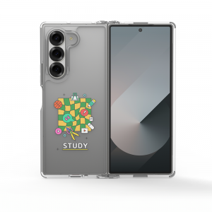 갤럭시 Z폴드7 클리어 카보네이트 케이스