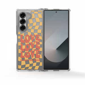 갤럭시 Z폴드7 클리어 카보네이트 케이스