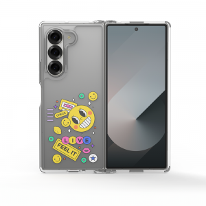 갤럭시 Z폴드7 클리어 카보네이트 케이스