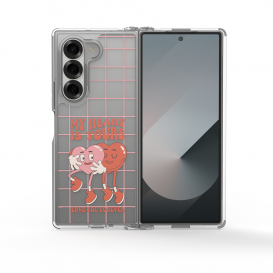 갤럭시 Z폴드7 클리어 카보네이트 케이스