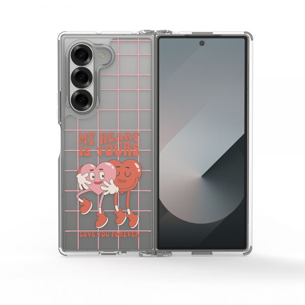 갤럭시 Z폴드7 클리어 카보네이트 케이스