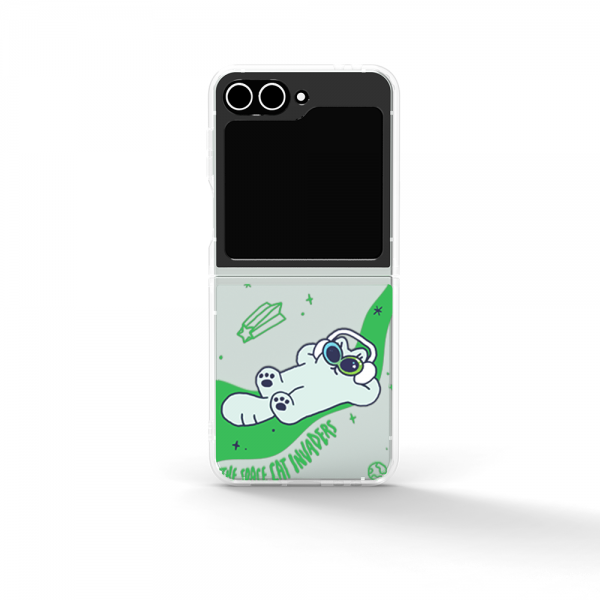 갤럭시 Z플립7 클리어 카보네이트 케이스