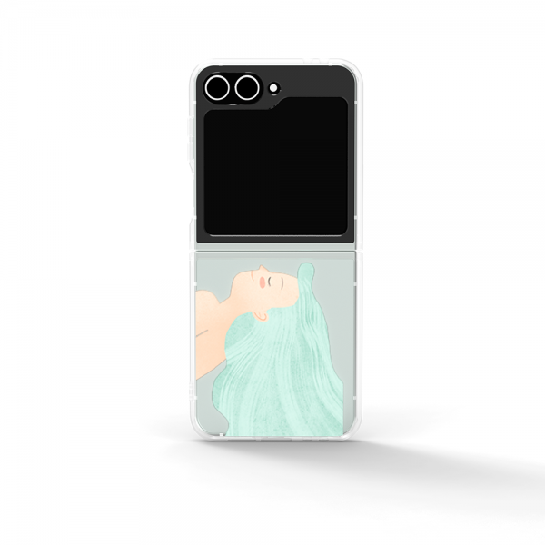 갤럭시 Z플립7 클리어 카보네이트 케이스