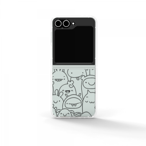 갤럭시 Z플립7 클리어 카보네이트 케이스