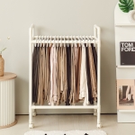 카트형 이동식 바지걸이 행거 1단