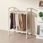 카트형 이동식 바지걸이 행거 1단