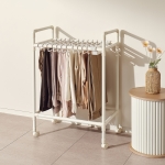 카트형 이동식 바지걸이 행거 1단