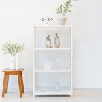 무볼트 진열장 수납선반 4단