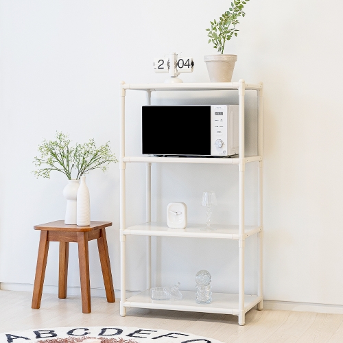 무볼트 진열장 수납선반 4단