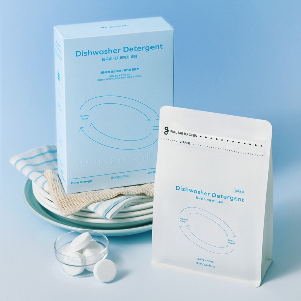 동구밭 NEW 식기세척기 세제 타블렛 40정 (240g)