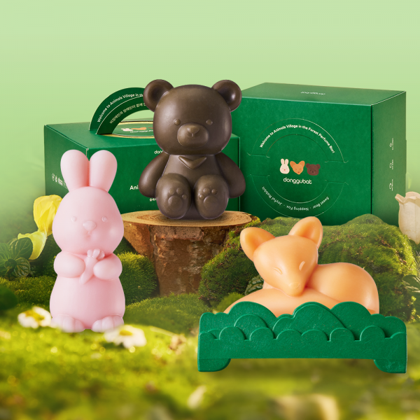 NEW 동구밭 숲속의 동물들 퍼퓸바 4종 세트