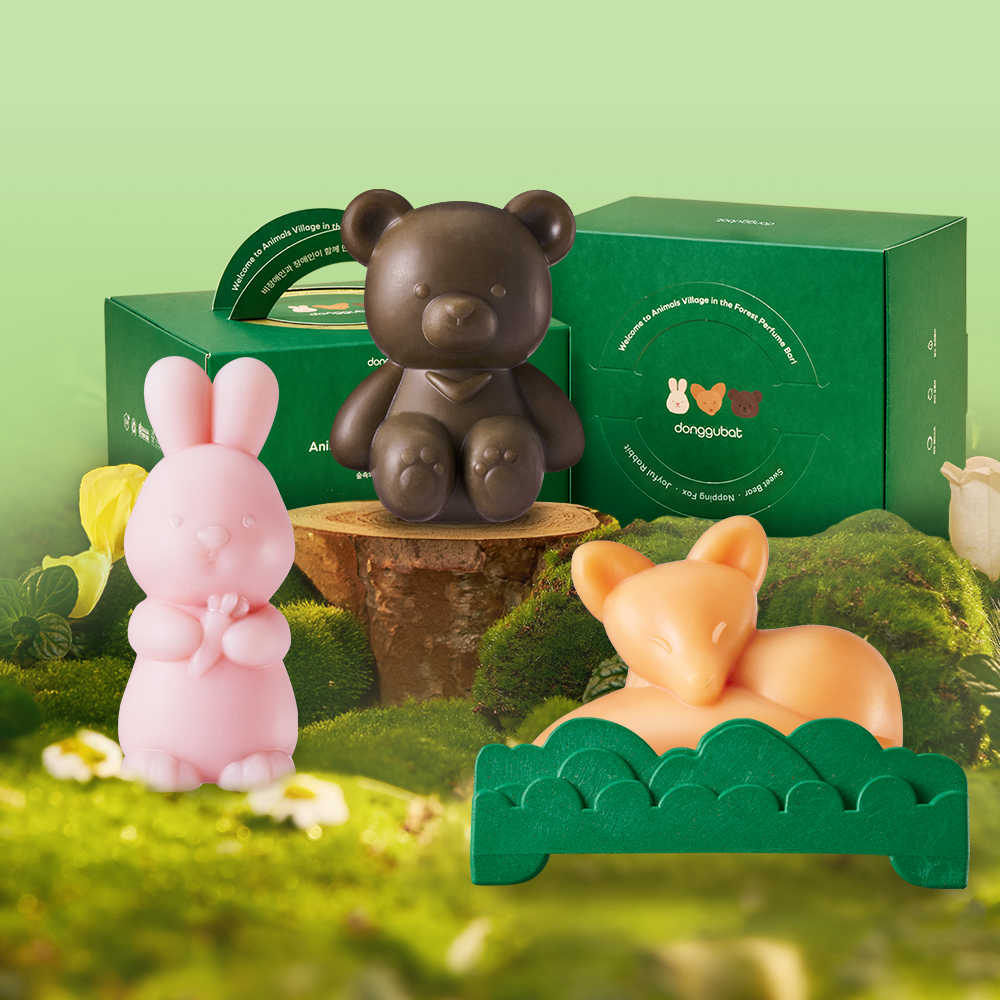 NEW 동구밭 숲속의 동물들 퍼퓸바 4종 세트