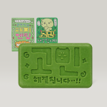 동구밭X최고심 고심이의 해피엔딩 헤어케어 기프트세트 (샴푸바+트리트먼트바+파우치)