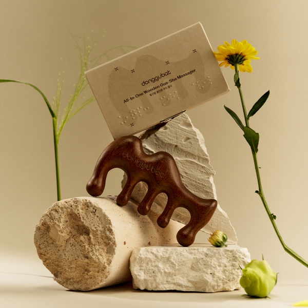 동구밭 홈 테라피 2종 괄사 앤 크림세트 (올인원 우드괄사&핸드크림_향 3종 중 택1)